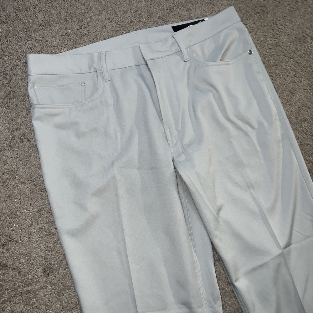 RLX Ralph Lauren Golf Pants Men 34x32 Gray Casual Performance Fits Sport